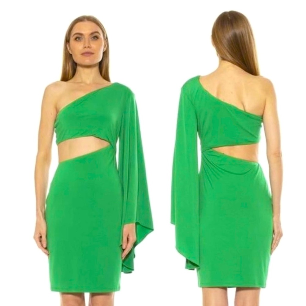 NWT Alexia Admor One Shouldered Dress